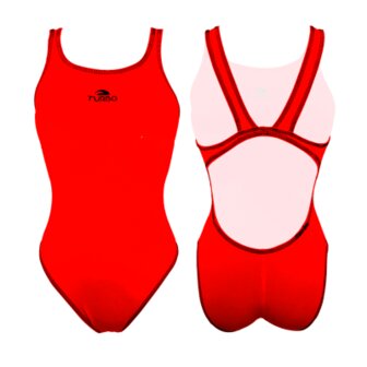 opruiming showmodel (SIZE XL) Turbo Sportbadpak Swim Comfort rood FR42/D40/XL