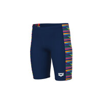 Arena B Racing Stripe Swim Jammer navy-navy multi 8-9