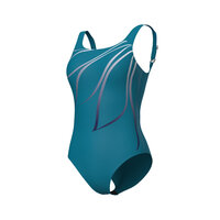Arena W Swimsuit Giorgia Squared Back C Cup green-blue 40