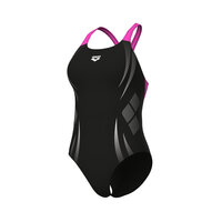 Arena W Poseidonia Swimsuit Swim Pro Back black-pink 36