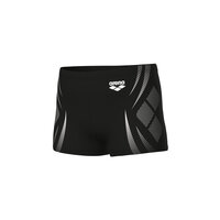 Arena B Poseidonia Swim Short black-white 12-13