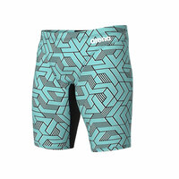 Arena M Escape Swim Jammer black-water blue multi 65