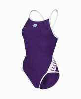 Arena W Icons Super Fly Back Solid plum-white-plum multi 32