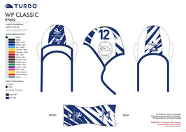 ZV Onderdak Turbo Waterpolocap set classic Professional (print 2025)