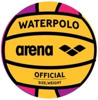Voordeelbundel (10+ prijs) Arena Waterpolobal Eredivisie fuchsia-yellow size 4