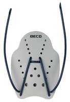 BECO Handpaddles, ergonomisch, maat L, grijs