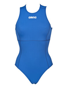 Arena W Solid Waterpolo One Piece royal/white 32