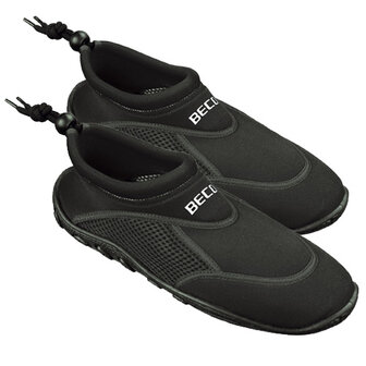 BECO Neopreen surf- en zwemschoen, zwart, maat 38
