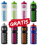 *actie gratis bidon* Arena zwemtas Team Duffle 40 team-red-melange