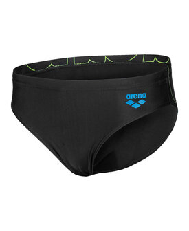Arena B Swim Briefs Graphic black 12-13