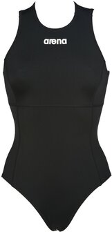 Arena W Team Swimsuit Waterpolo Solid black-white 48