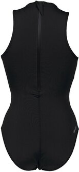 Arena W Team Swimsuit Waterpolo Solid black-white 48