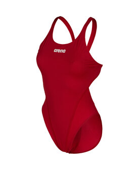 Arena W Team Swimsuit Swim Tech Solid red-white 40