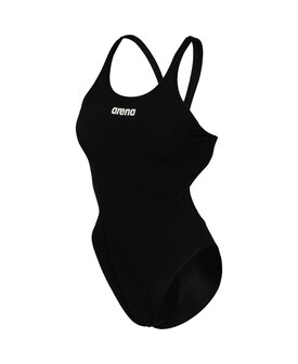 Arena W Team Swimsuit Swim Tech Solid black-white 34