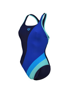 Arena W Waves Profil Pro Back navy-royal-turquoise 36
