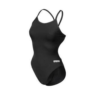 Arena W Team Swimsuit Challenge Solid black-white 44