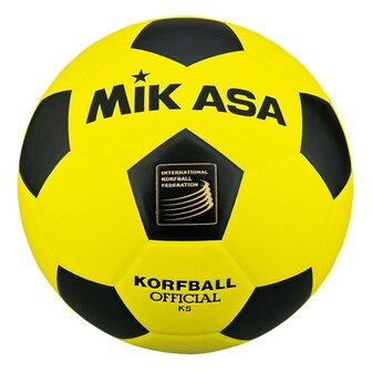 Korfbal Mikasa K4 geel - zwart