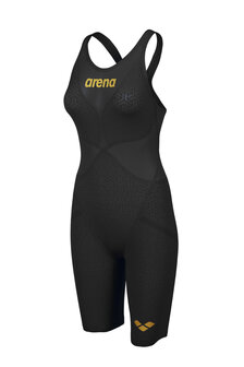 Arena W Powerskin Carbon Glide SL CB black/gold 36
