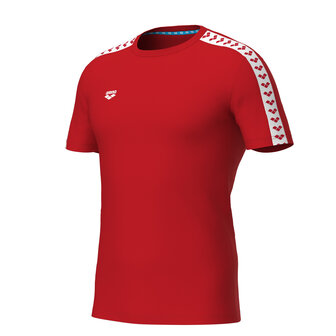 Arena M T-Shirt Team red-white L