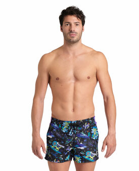 Arena M Naito Fun Planet X-Short black multi M