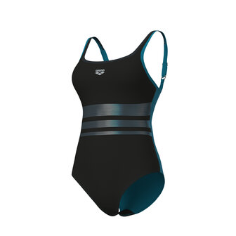 Arena W Swimsuit Rosa Wing Back C Cup night grey-green blue 48