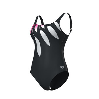 Arena W Swimsuit Giuliana Squared Back C-Cup night grey 42