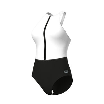 Arena W Swimsuit Silvia Cross Back C Cup black-white-black 44