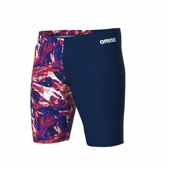 Arena M Crackle Swim Jammer navy-team/red/white/blue 90