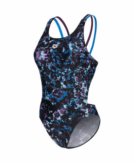 Arena W Rockin Swimsuit Swim Tech Multi blue river-purple 34
