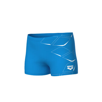 Arena B Losange Graphic swim short turquoise 8-9