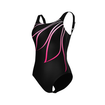 Arena W Swimsuit Giorgia Squared Back C Cup black 52
