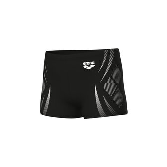 Arena B Poseidonia Swim Short black-white 14-15