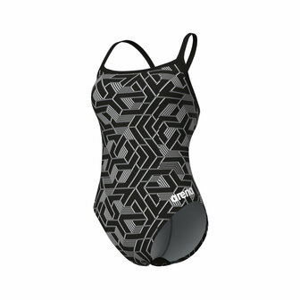 Arena W Escape Swimsuit Challenge Back black/team-black 34