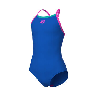 Arena G Swimsuit Lightdrop Solid blue/china/rose/water 8-9