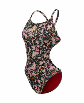 Arena W Rule Breaker Hooked Rev One Piece R red onion-multi XS
