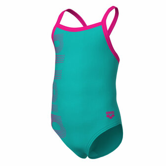 Arena G Logo Kids One Piece water/freak-rose 6-7Y