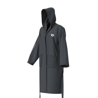 Arena Zeal Robe asphalt-white XS