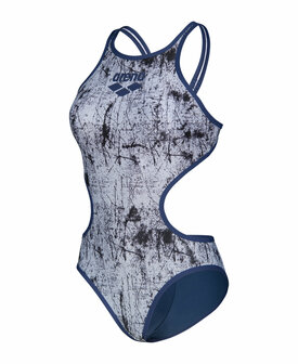 Arena W One Lacquer One Piece multi-white/navy 40