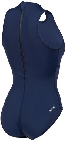 Arena W Team Swimsuit Waterpolo Solid navy-white 44