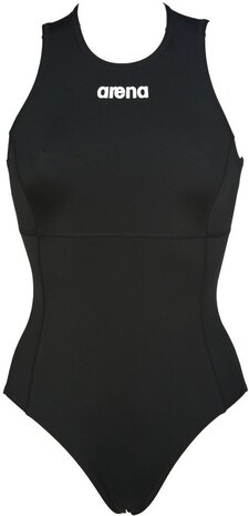 Arena W Team Swimsuit Waterpolo Solid black-white 48
