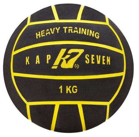 Turbo Kap7 Waterpolobal heren (size 5) verzwaard (1000gram)