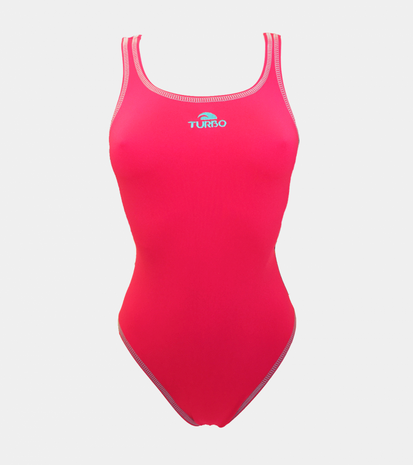 Magazijn opruiming Turbo (SIZE L) Waterpolobadpak Swim Comfort pink FR40/D38/L