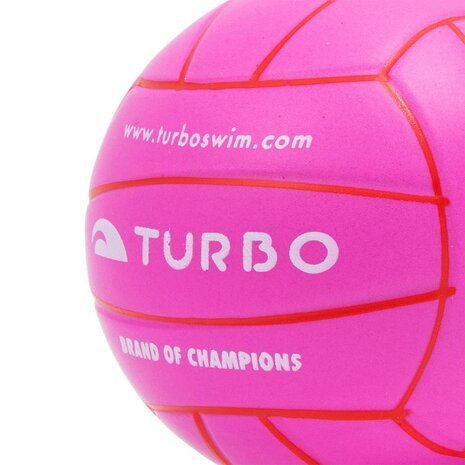 squishy Turbo waterpolo STRESS BALL PINK