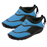 BECO Kinder neopreen surf- en zwemschoen, turquoise/zwart, maat 35