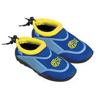 BECO Kinder neopreen surfschoentje, sealife, blauw, maat 26-27