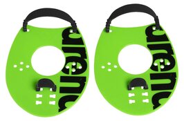 Arena Elite Hand Paddle 2 acid-lime-black L