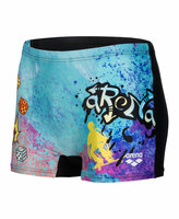 Arena B Swim Short Placement blackmulti 12-13