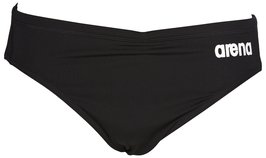 Arena M Solid Brief black/white 105