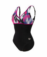 Arena W Bodylift Swimsuit Jennifer Wing Back C black-violet 38