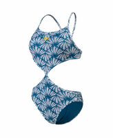 Arena W Rule Breaker Swimsuit Twist N Mix R white-blue cosmo L